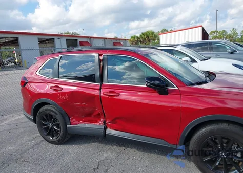 2024 Honda Cr-V Hybrid Sport-L из США, поврежденный, VIN 5J6RS5H89RL005504